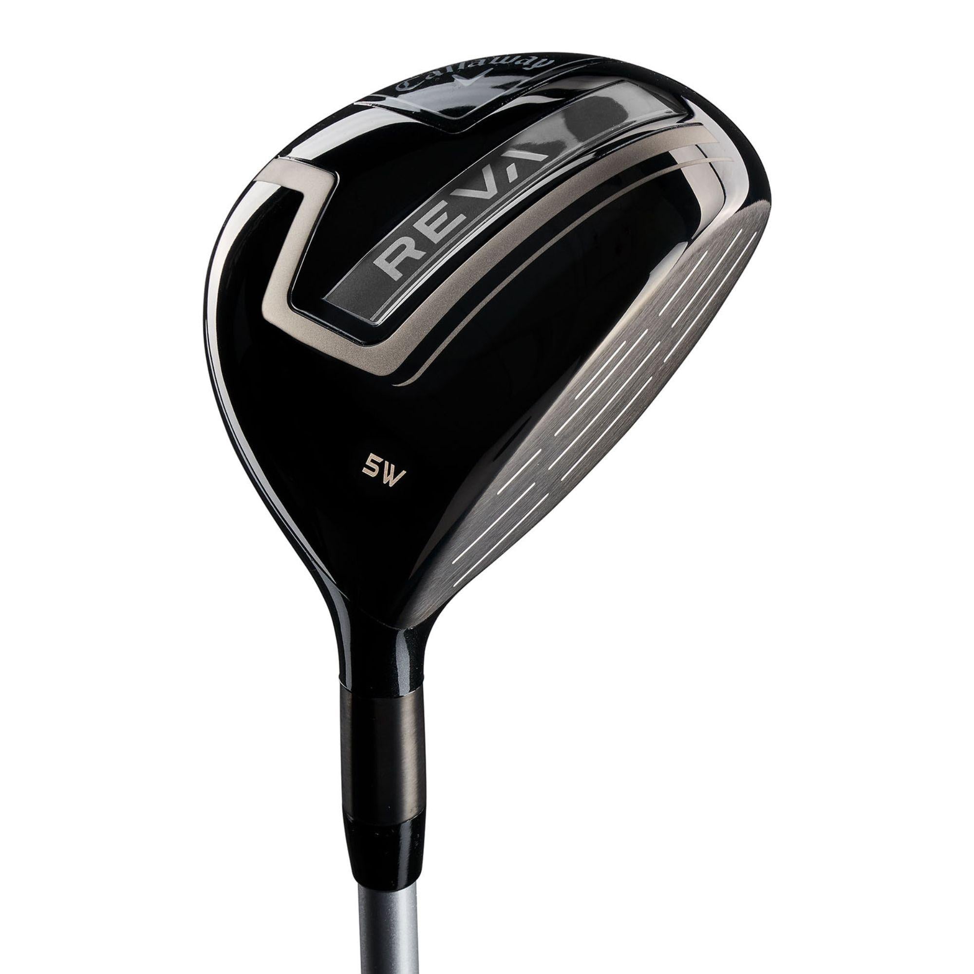 Callaway REVA 11 Damen Golf Komplettset Schwarz – 11-teilig – Für Anfängerinnen & Fortgeschrittene