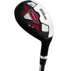 Wilson Stretch XL Herren Golf Komplettset – 10-teilig inkl. Standbag – Für Anfänger