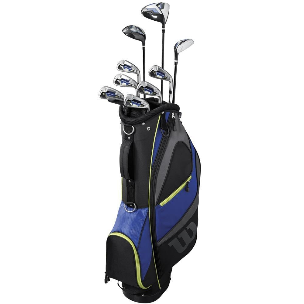 Wilson Reflex LS Herren Golf Komplettset – 10-teilig – Für Einsteiger bis Mittel-Handicap