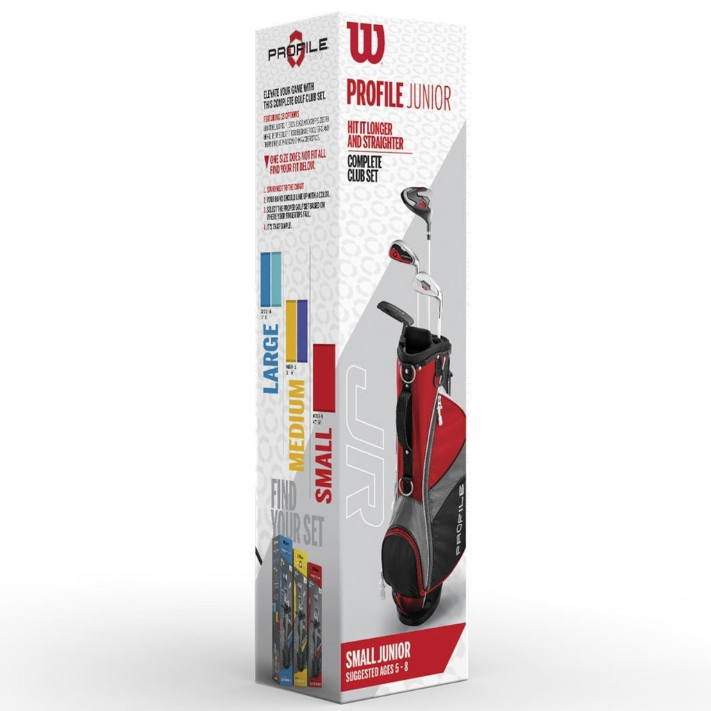 Wilson Profile JGI Junior Golf Komplettset – Für Kinder & Jugendliche – Leicht & Fehlerverzeihend