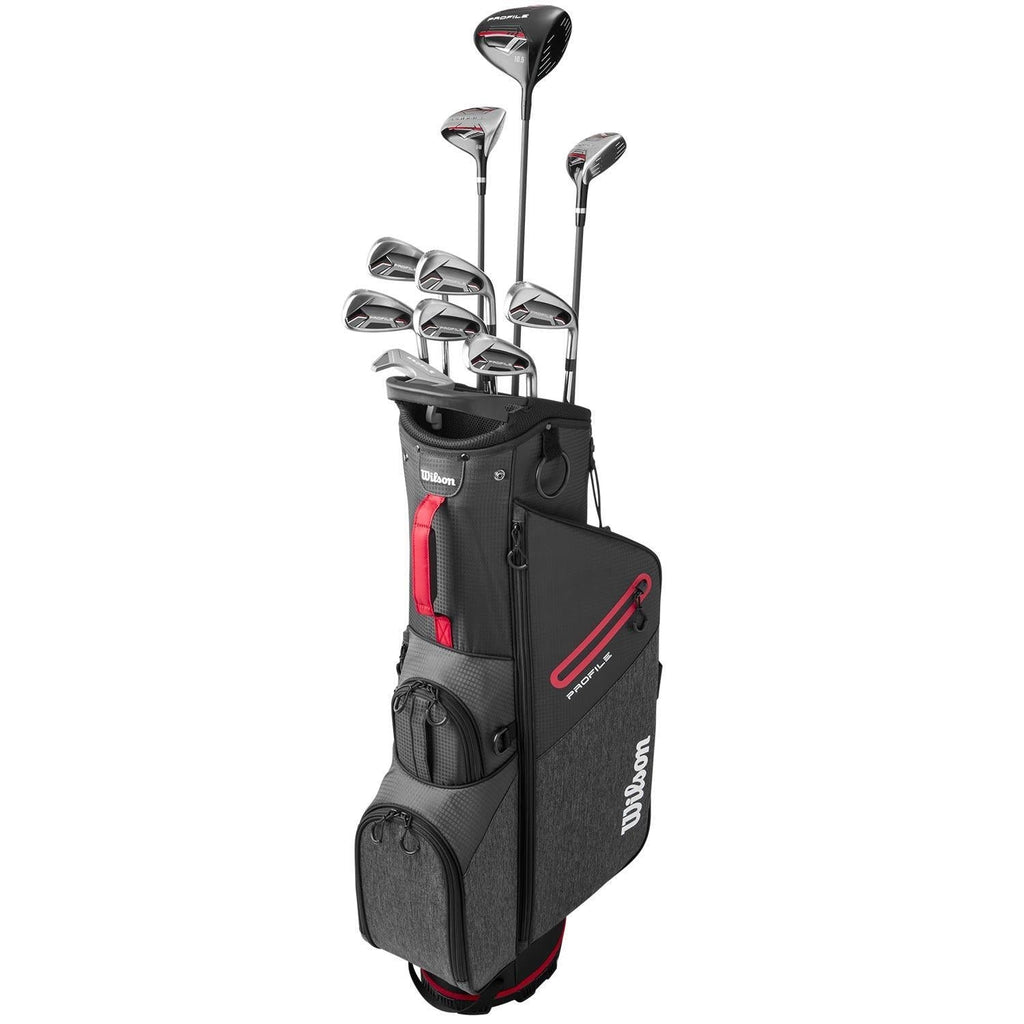 Wilson Profile Herren Golf Komplettset – 14-teilig inkl. Bag – Für Anfänger & Einsteiger