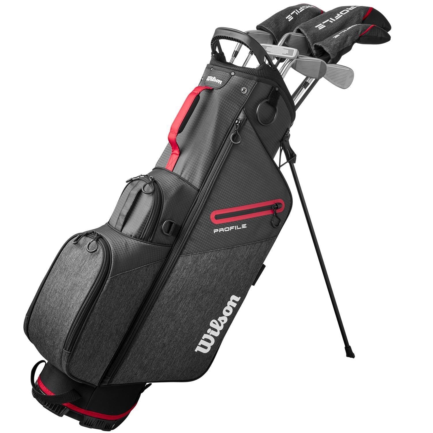Wilson Profile Herren Golf Komplettset – 14-teilig inkl. Bag – Für Anfänger & Einsteiger