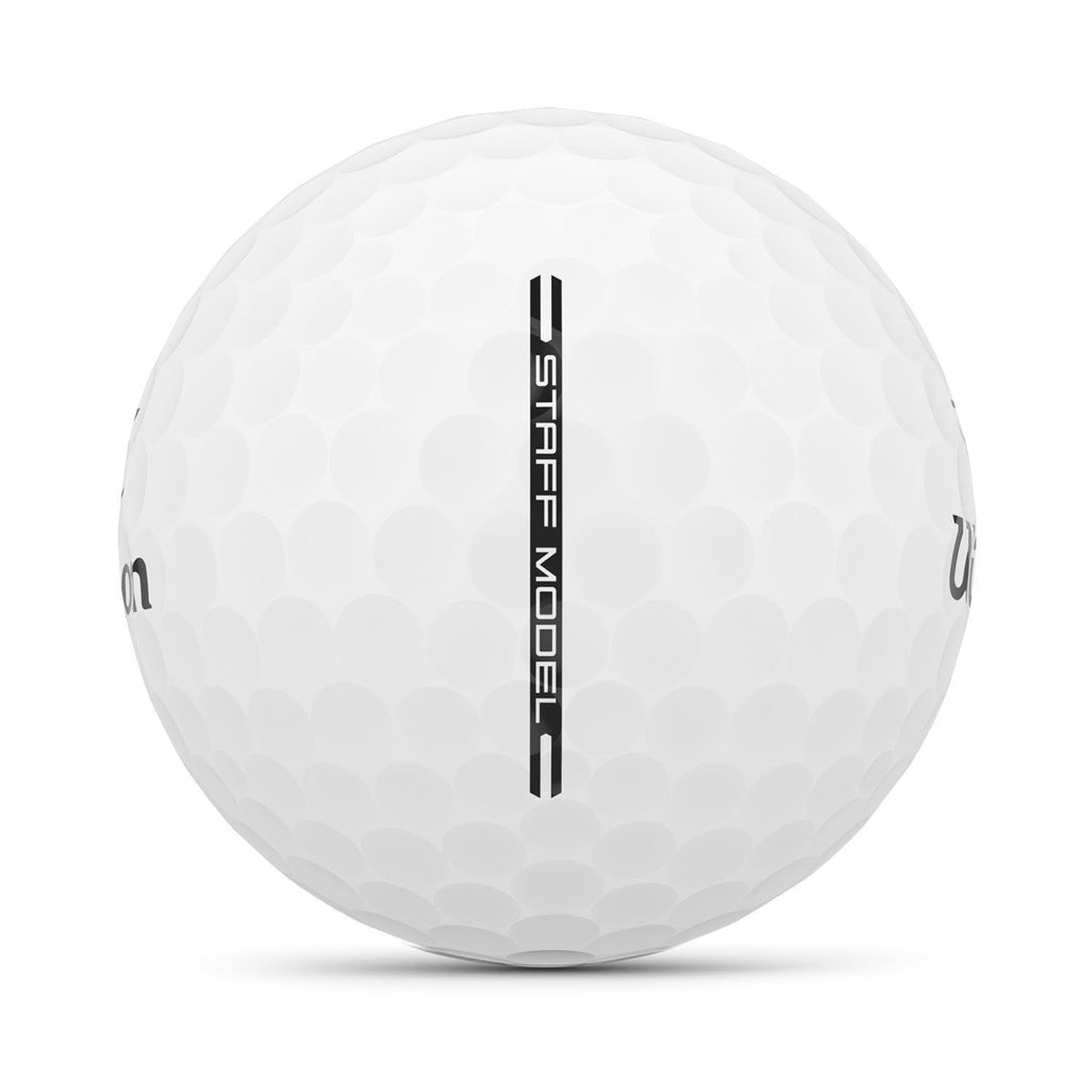 Wilson Staff Model Golfbälle – 12er Pack – Tour-Qualität mit 4-lagiger Urethan-Konstruktion