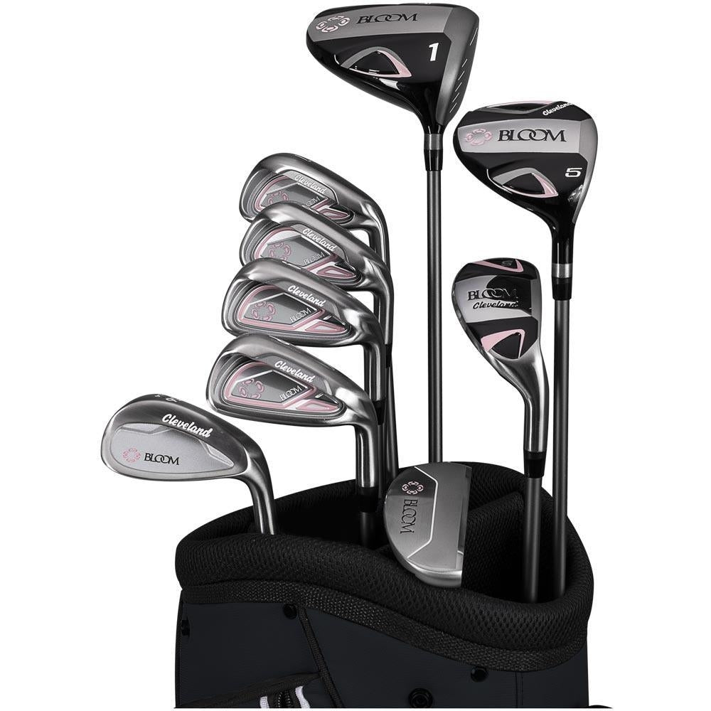 Cleveland Bloom Max Damen Golf Komplettset – 9-teilig – Fehlerverzeihend & leicht zu spielen
