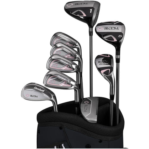 Cleveland Bloom Max Damen Golf Komplettset – 9-teilig – Fehlerverzeihend & leicht zu spielen