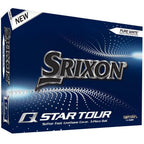 Srixon Q-Star Tour Golfbälle 2024 – 12er Pack – Tour-Performance mit weichem Gefühl