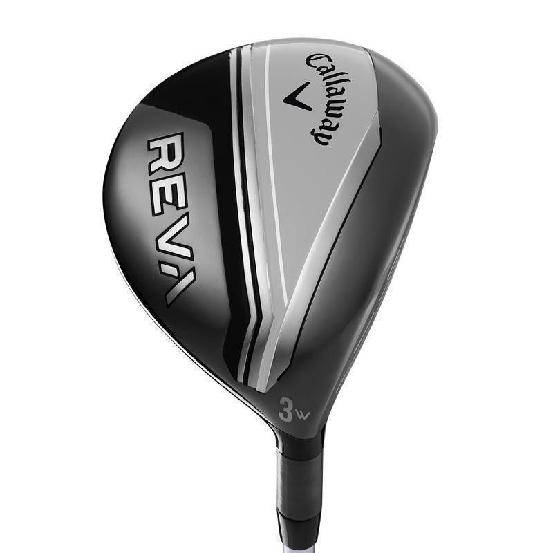 Callaway REVA 11 Damen Golf Komplettset Schwarz – 10 Schläger + Cartbag – Anfängerinnen & Fortgeschrittene