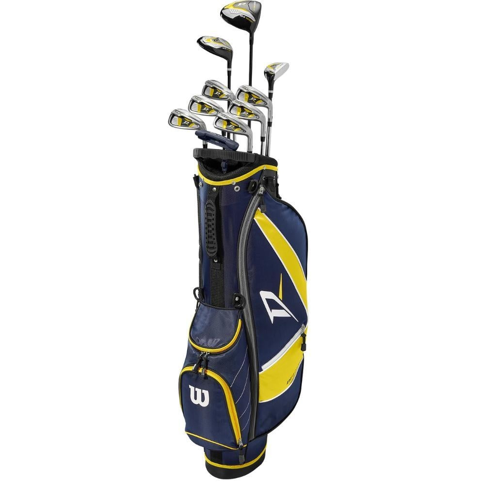 Wilson Deep Red Tour Teen Komplettset – Golf Set für Jugendliche – inkl. Carry Bag